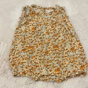 Vignette Baby Girls Ruffle Floral Bubble Romper Rayon 12-18 months